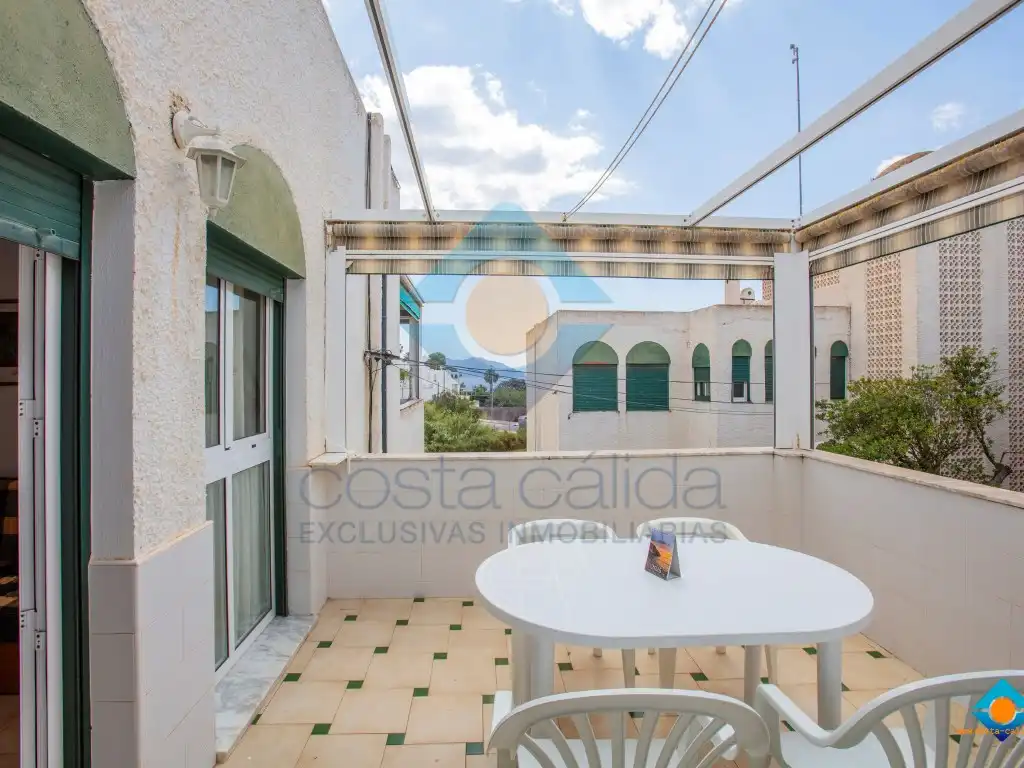 Terrassa de Apartament en venda en Mazarrón amb Aire condicionat, Jardí privat i Terrassa