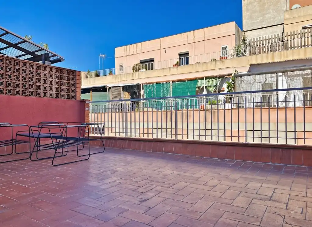 Terrasse von Maisonette zum Verkauf in L'Hospitalet de Llobregat mit Klimaanlage, Heizung und Terrasse