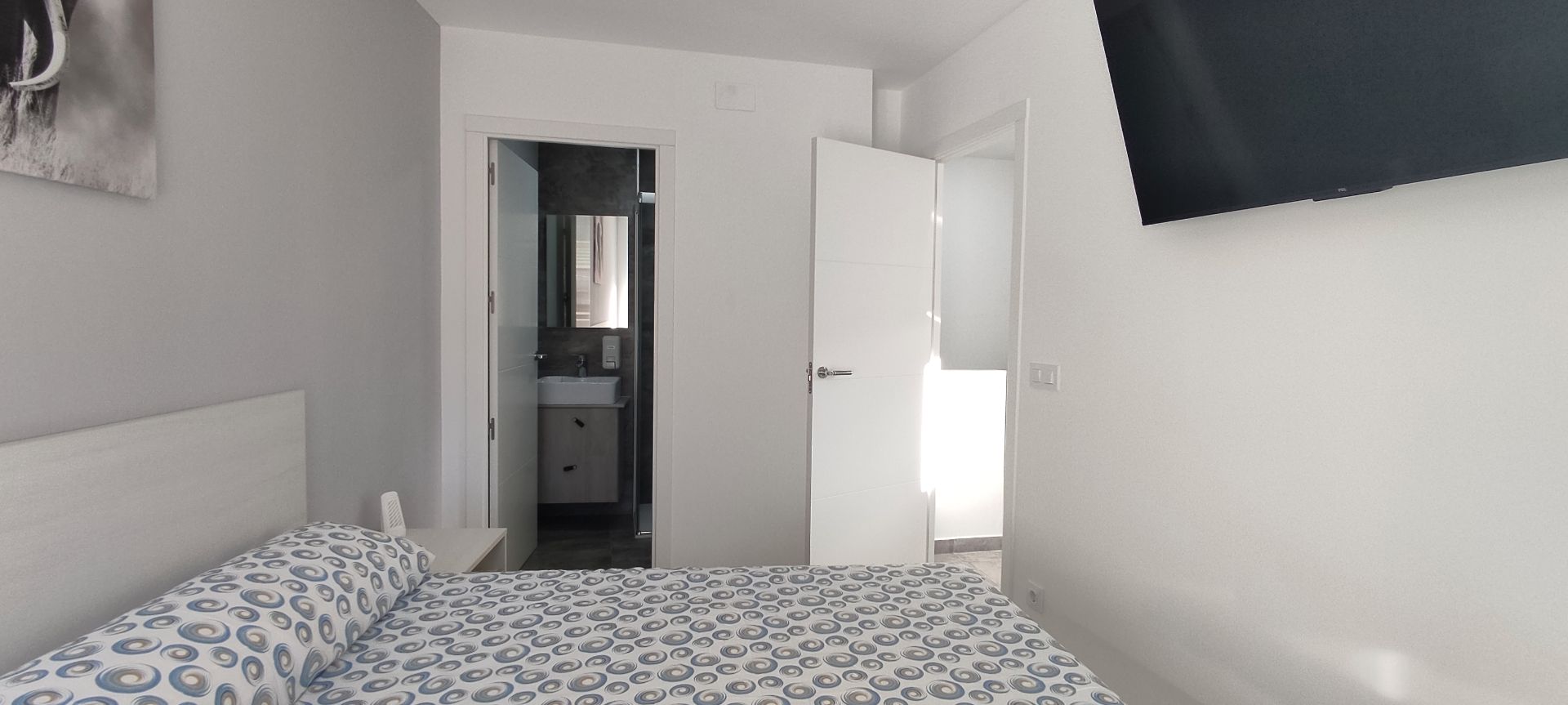 Dormitori de Apartament de lloguer en Arnedo amb Calefacció, Parquet i Terrassa