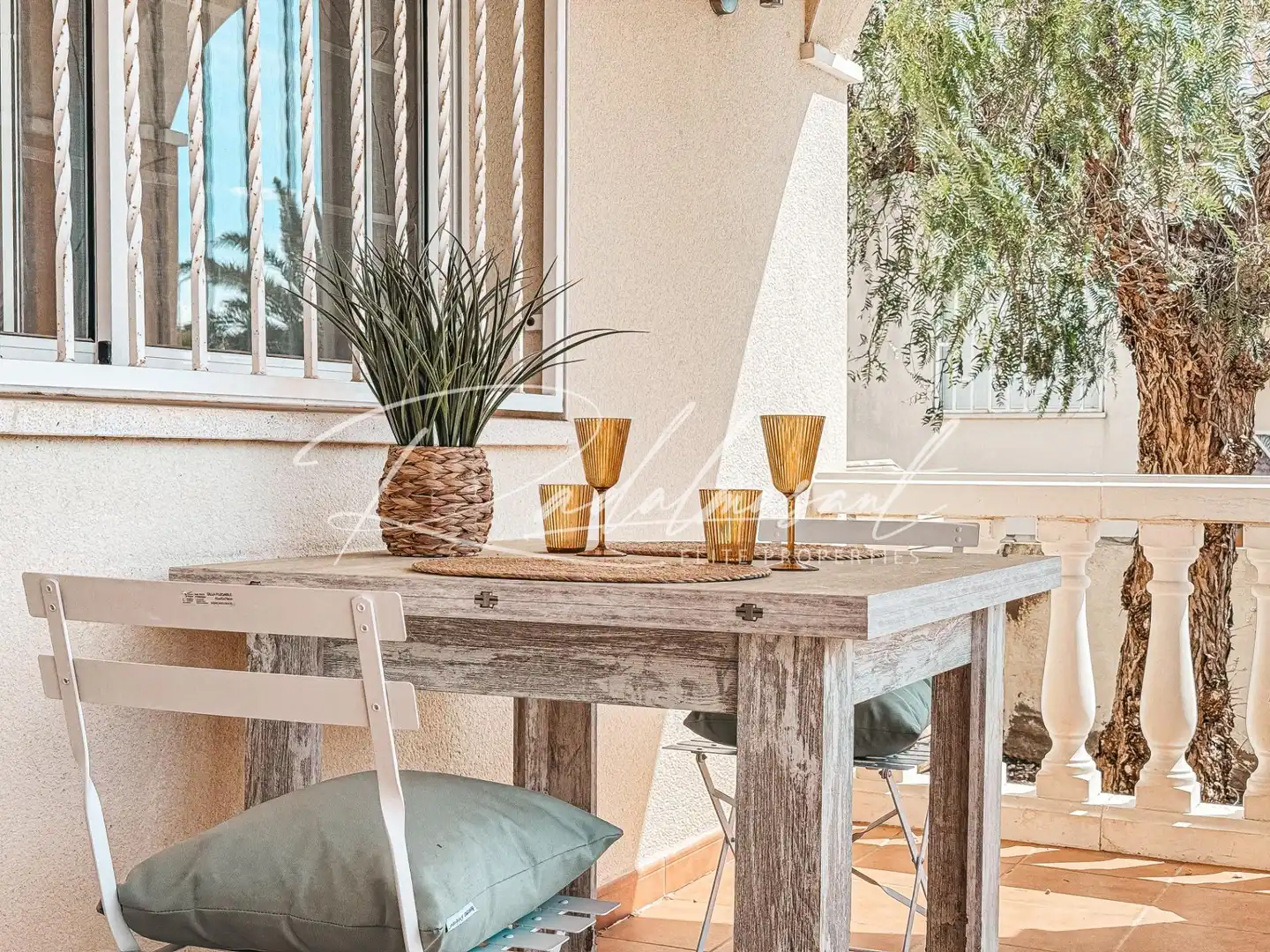 Terrace of Detached homes for sale in Mont-roig del Camp  with Air Conditioner, Heating and Private garden