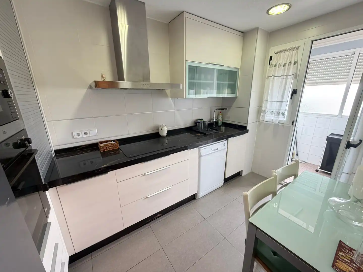 Kitchen of Flat for sale in Murcia  with Air Conditioner, Storage room and Furnished