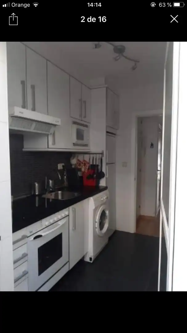 Kitchen of Flat for sale in Alpedrete  with Heating, Parquet flooring and Oven