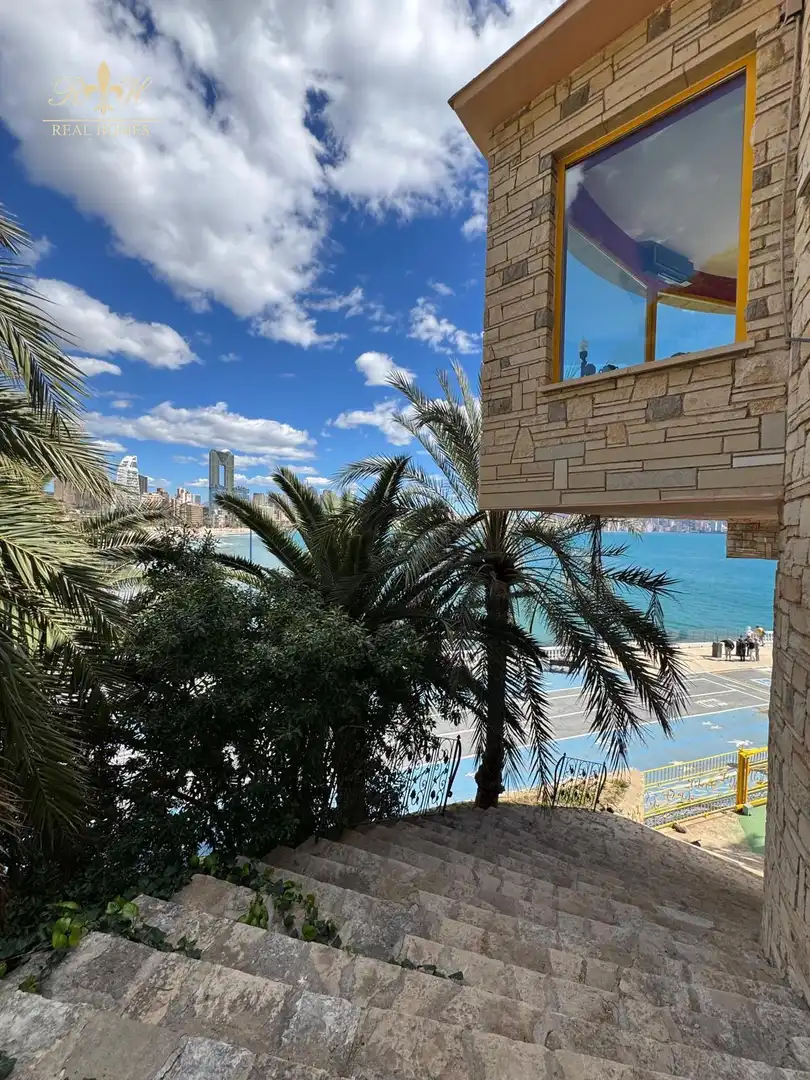 Exterior view of Houses for sale in Benidorm  with Air Conditioner and Terrace