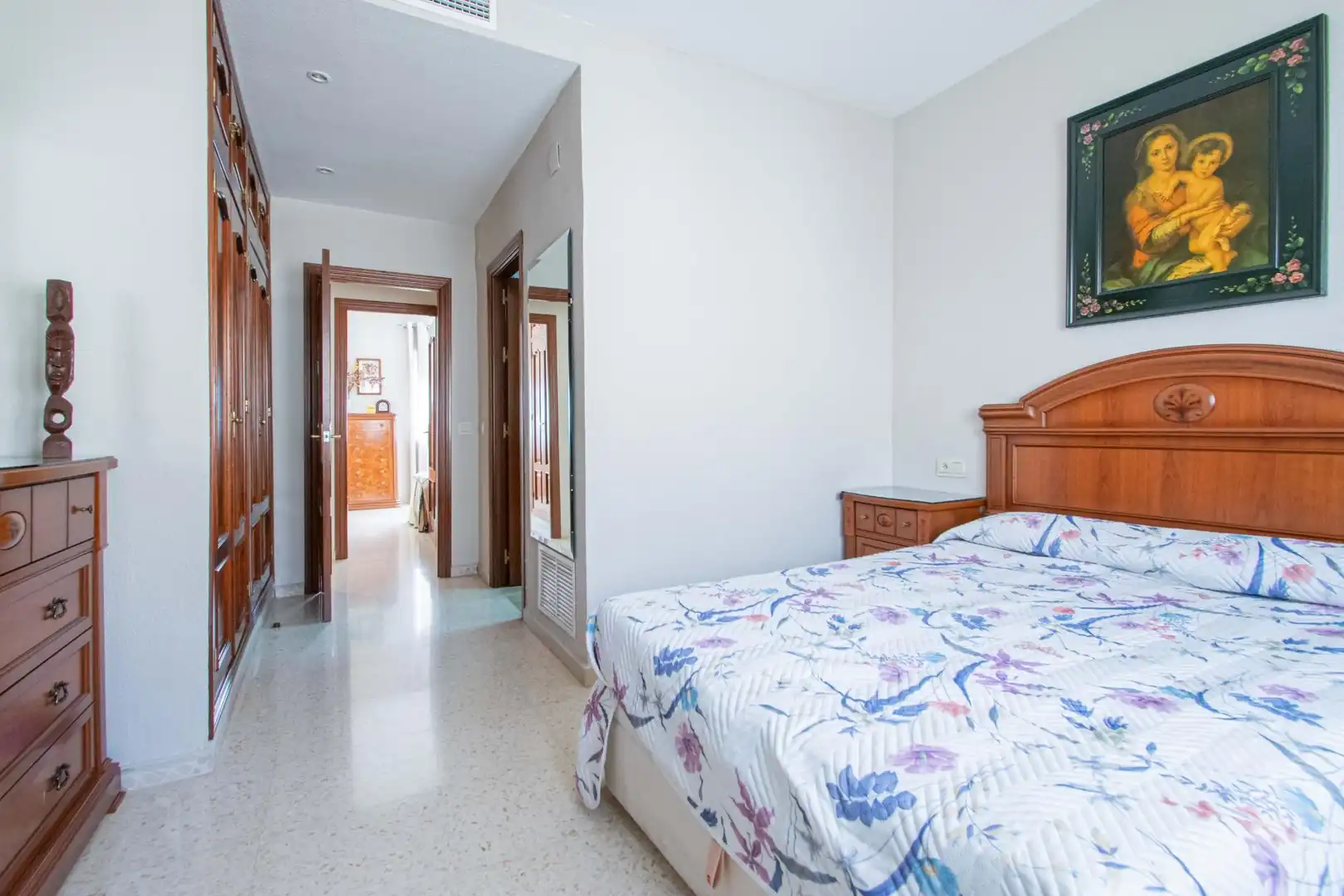 Bedroom of Flat for sale in Sevilla  with Air Conditioner, Heating and Terrace