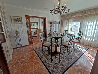 Dining room of Flat for sale in Pontevedra Capital   with Heating, Parquet flooring and Storage room