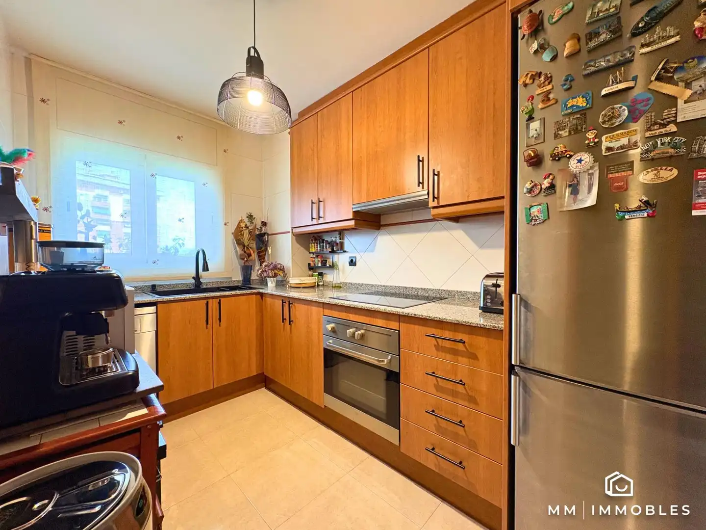 Kitchen of Attic for sale in Les Franqueses del Vallès  with Parquet flooring, Terrace and Balcony