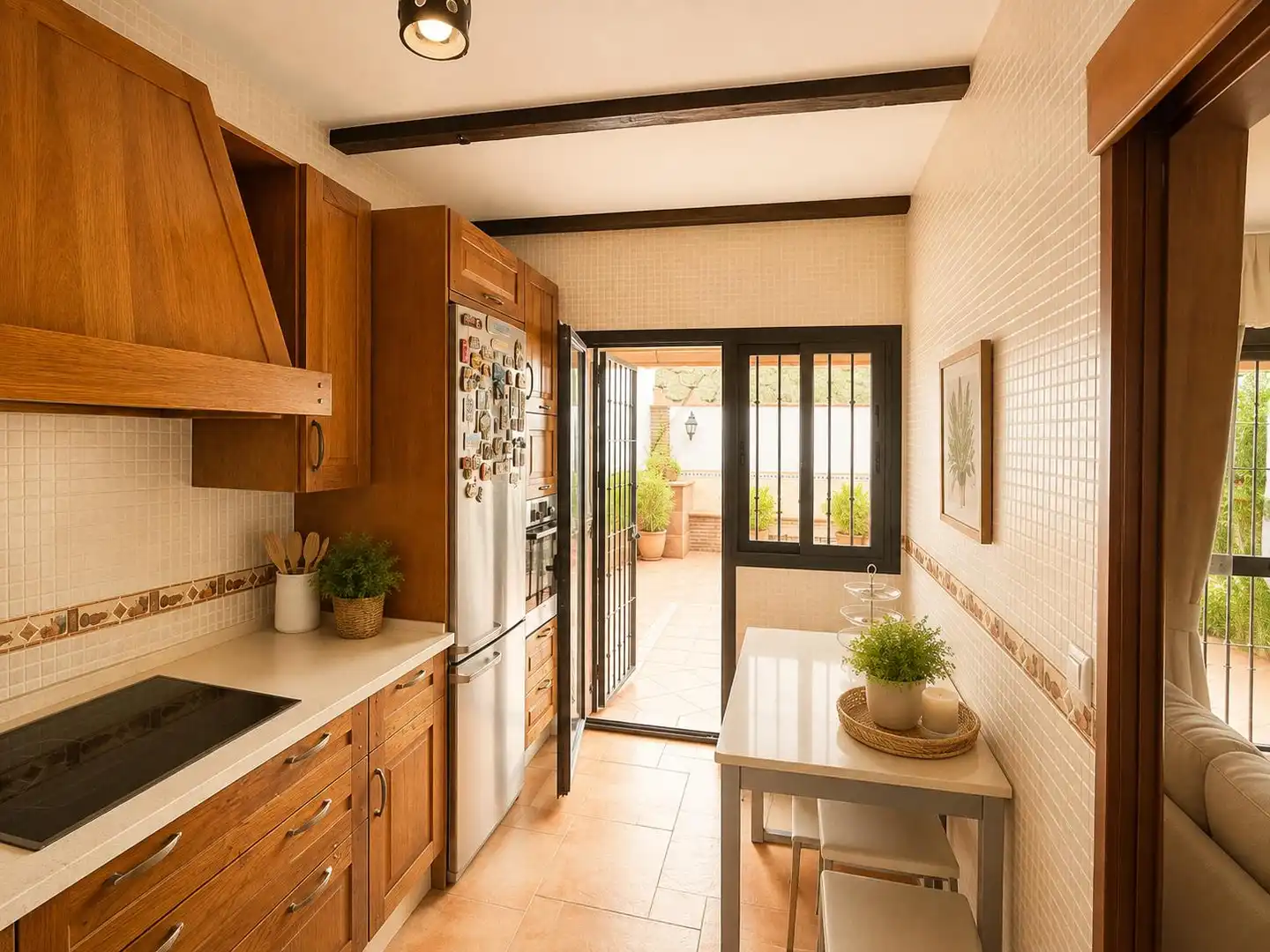 Cuina de Casa adosada en venda en Benalmádena amb Aire condicionat i Terrassa