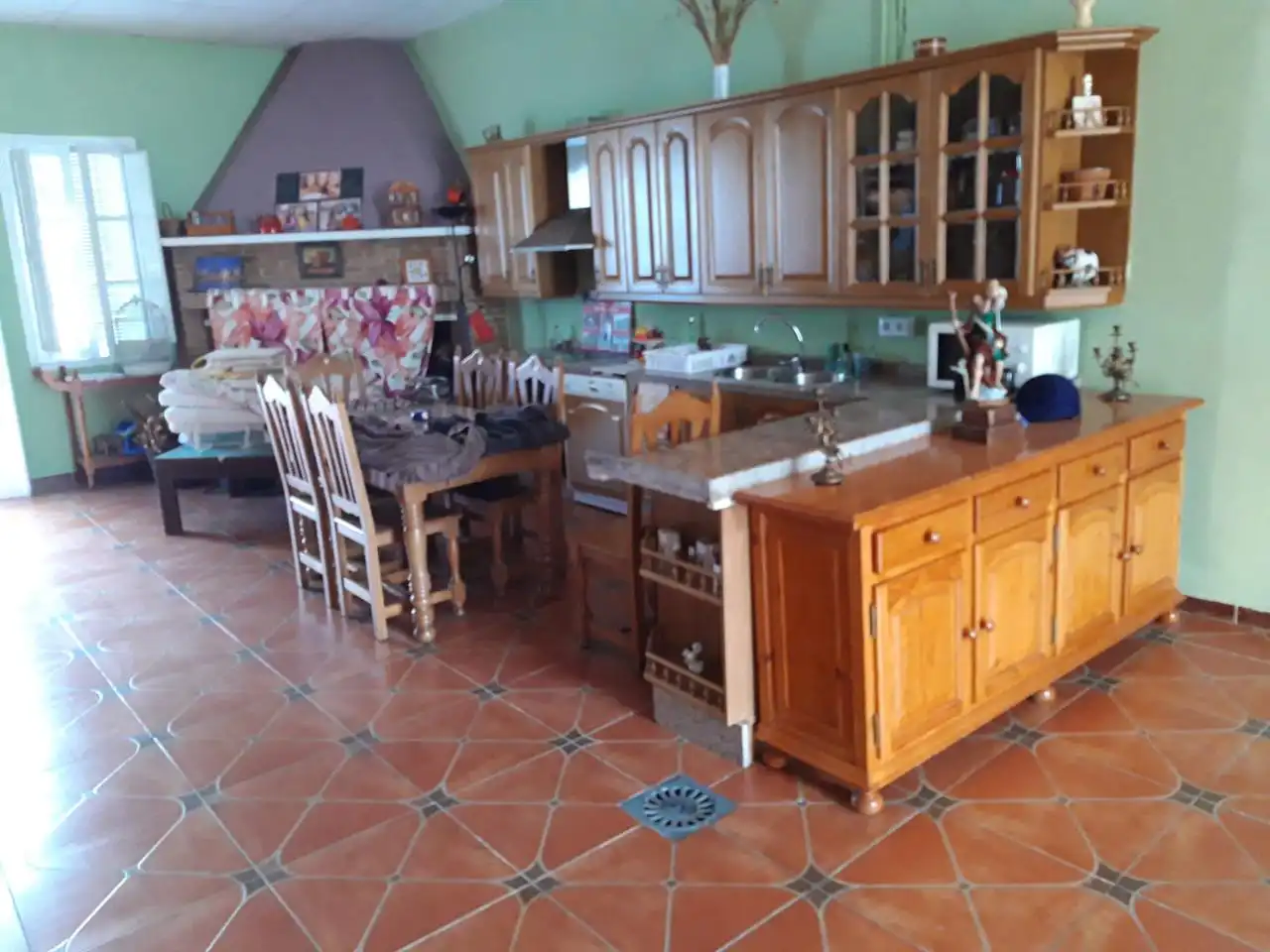 Kitchen of Houses for sale in Nueva Carteya  with Air Conditioner, Heating and Parquet flooring