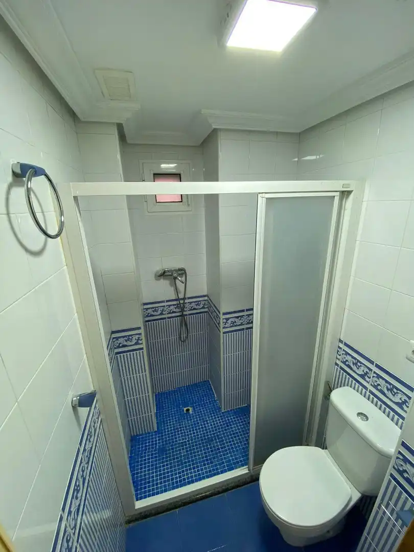 Bathroom of Flat for rent in Águilas  with Air Conditioner, Furnished and Balcony