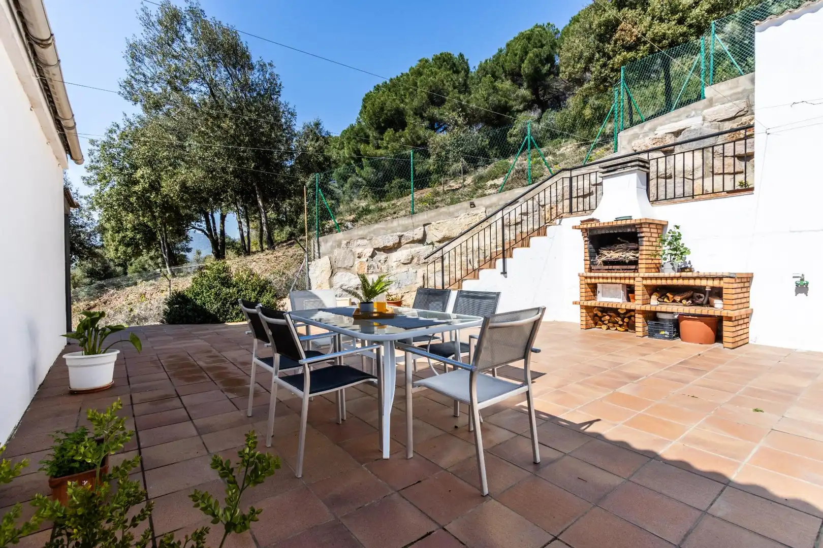 Jardín de Casa o chalet en venta en Caldes de Montbui con Aire acondicionado, Calefacción y Jardín privado