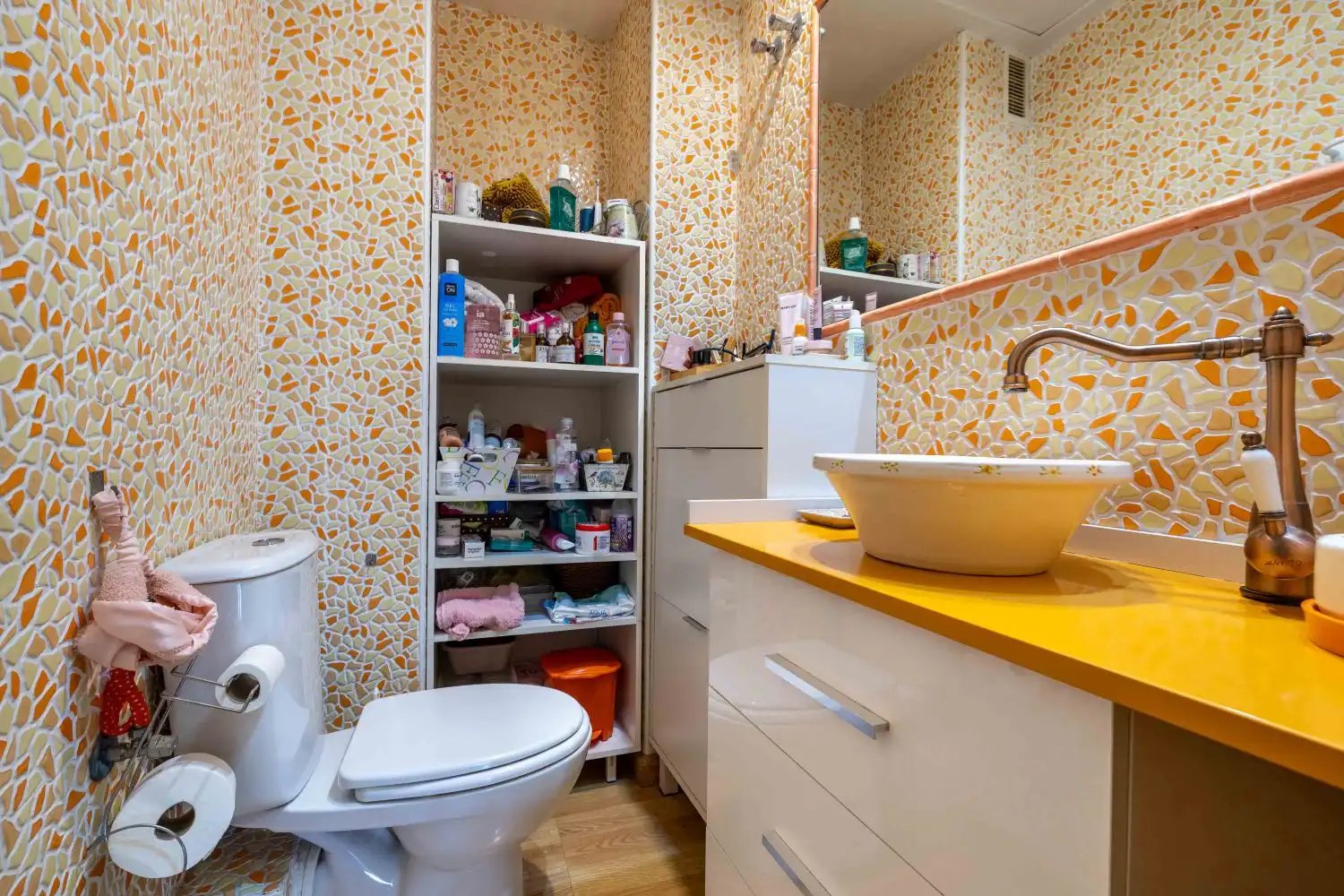 Bathroom of Flat for sale in Murcia  with Air Conditioner, Parquet flooring and Storage room
