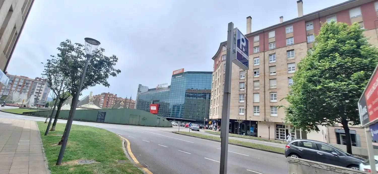 Exterior view of Flat for rent in Gijón   with Heating, Terrace and Swimming Pool