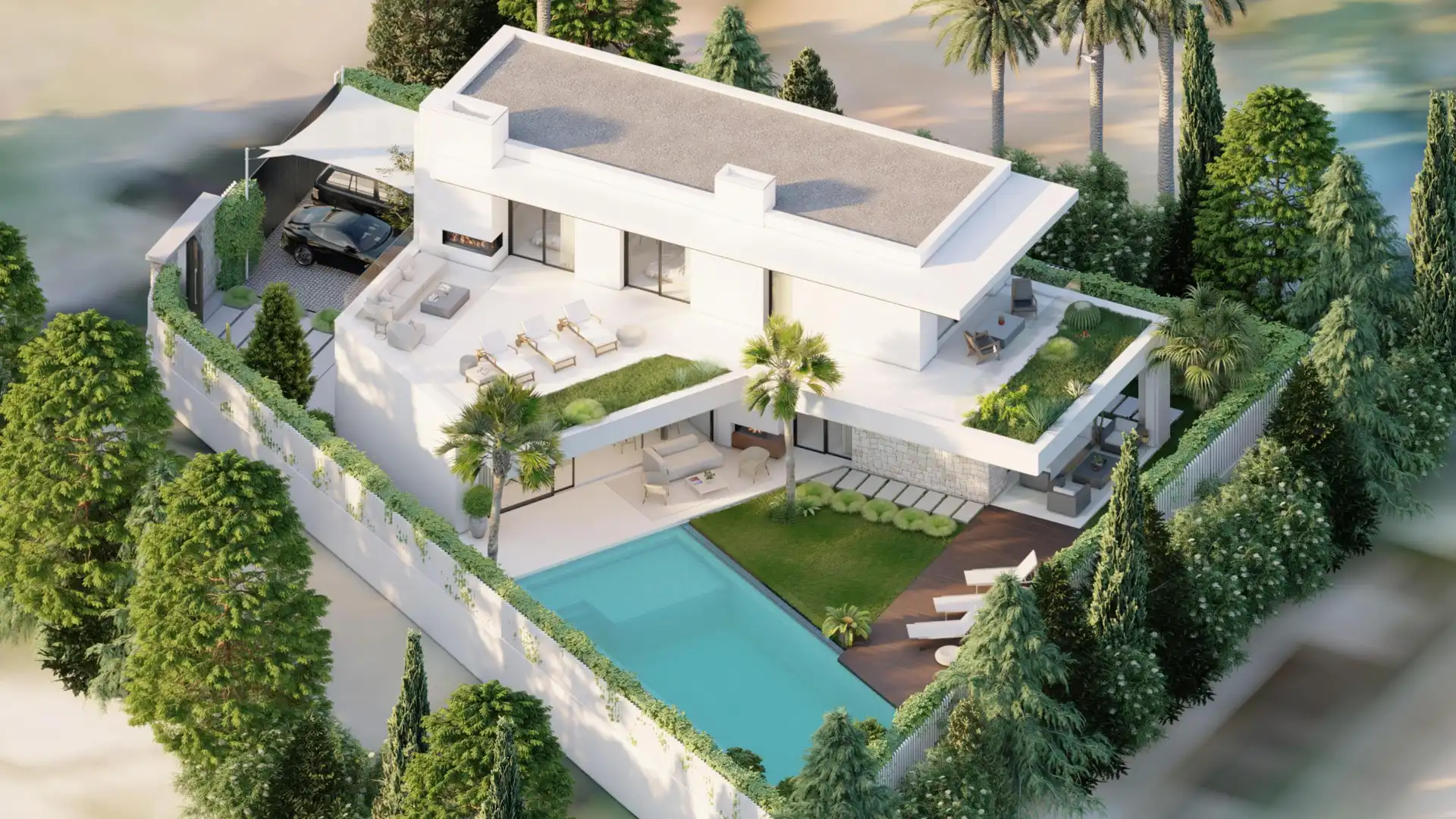 Exterior view of Residential for sale in Marbella