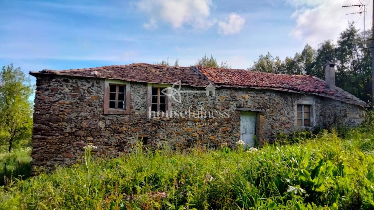 Exterior view of Country house for sale in Ortigueira  with Private garden