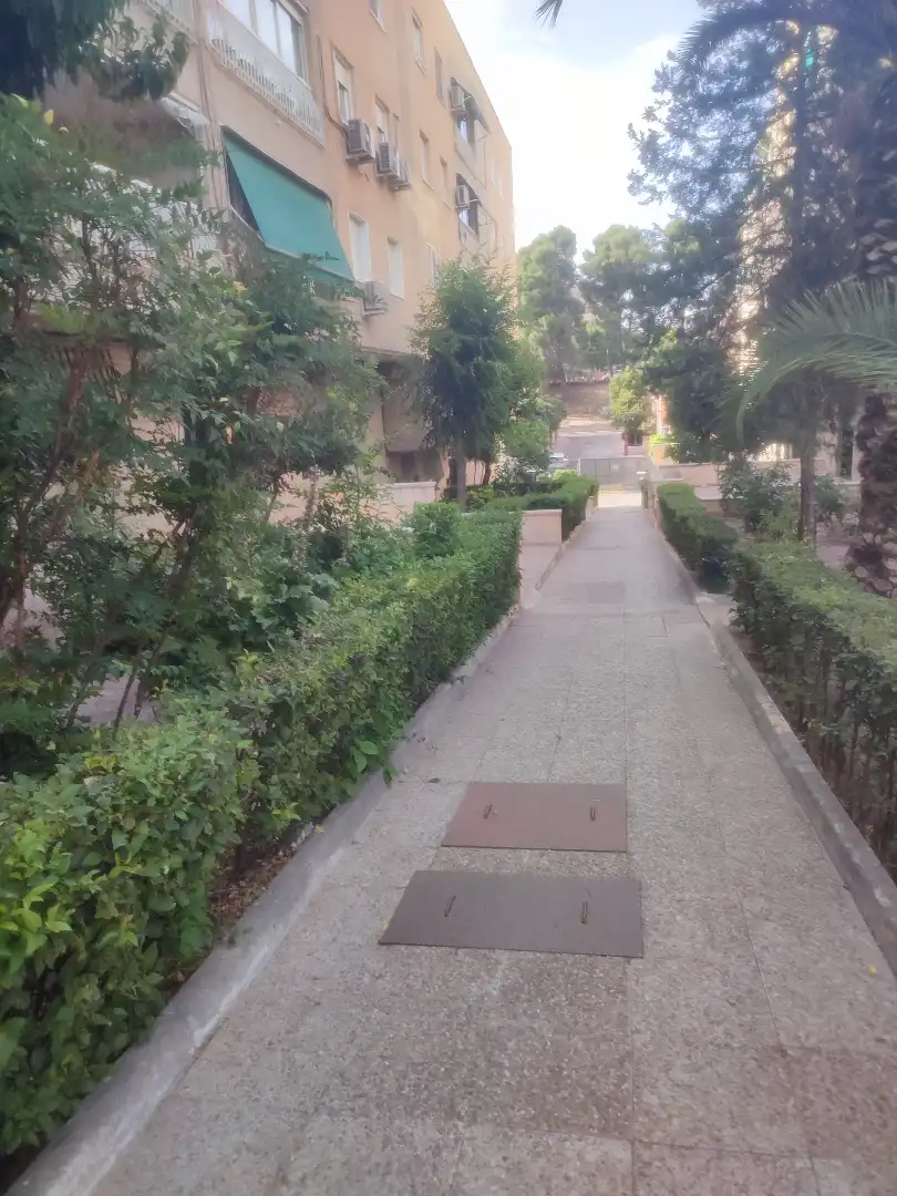 Vista exterior de Piso en venta en Valdemoro con Calefacción, Jardín privado y Parquet