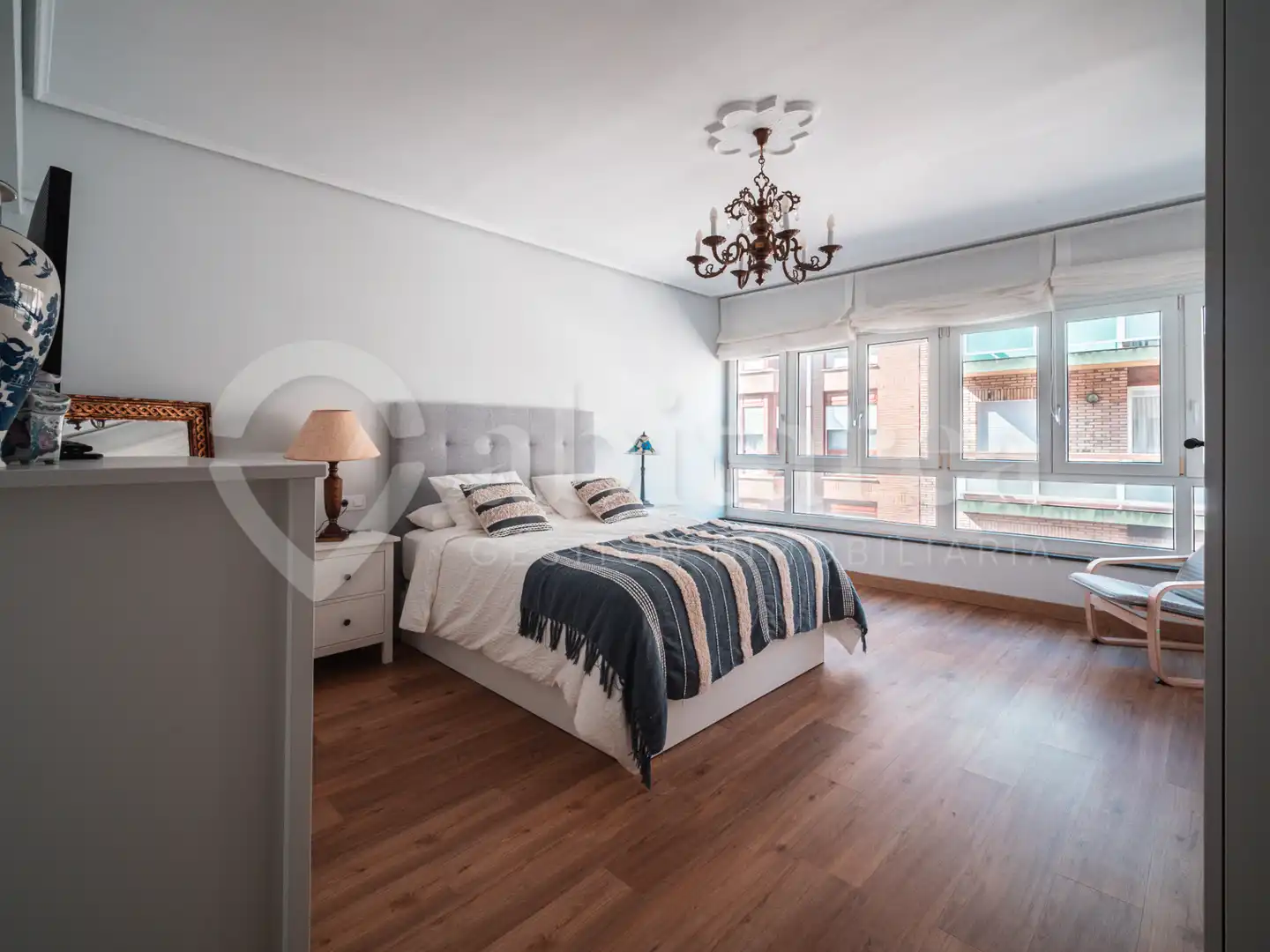 Bedroom of Flat for sale in Santoña  with Heating, Parquet flooring and Balcony