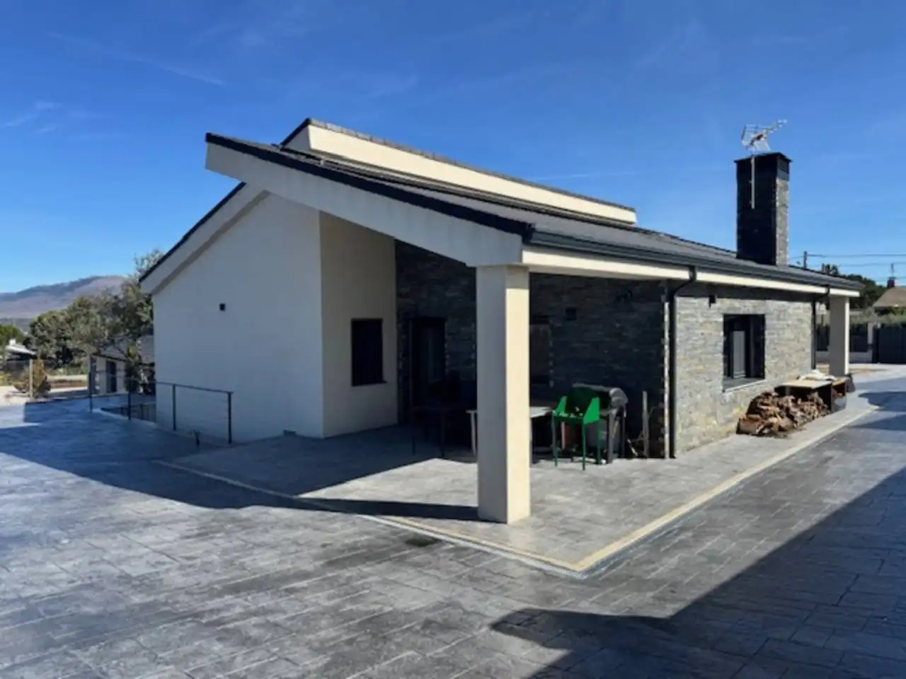 Terraza de Casa o chalet en venta en Puentes Viejas con Calefacción, Jardín privado y Terraza