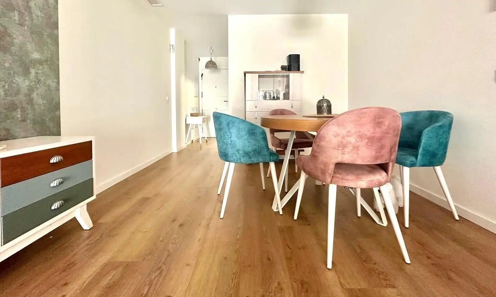 Dining room of Flat for rent in Jerez de la Frontera  with Air Conditioner, Heating and Parquet flooring