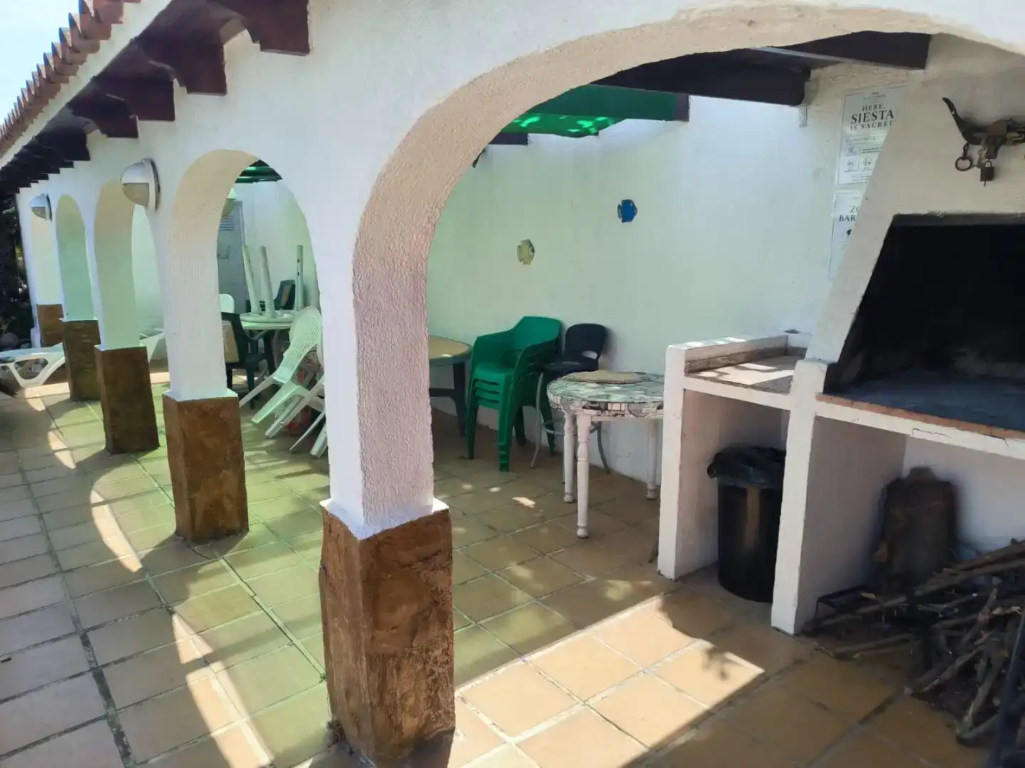 Terrace of Flat for sale in Oliva  with Air Conditioner, Storage room and Swimming Pool