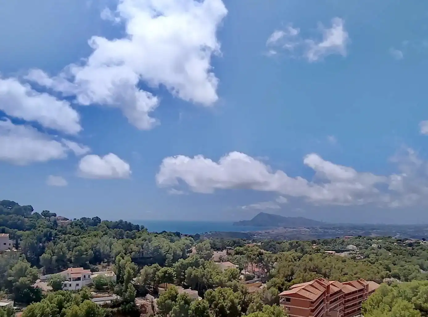 Vista exterior de Ático en venta en Altea con Aire acondicionado, Calefacción y Jardín privado