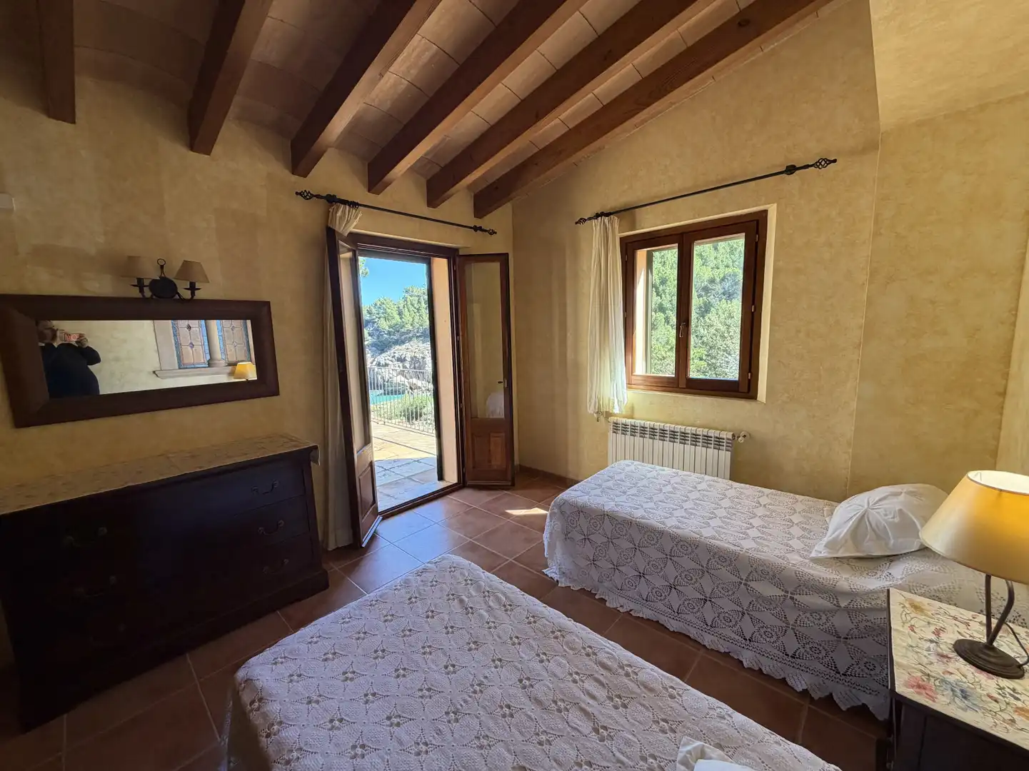 Bedroom of Houses for sale in Deià  with Air Conditioner, Heating and Private garden