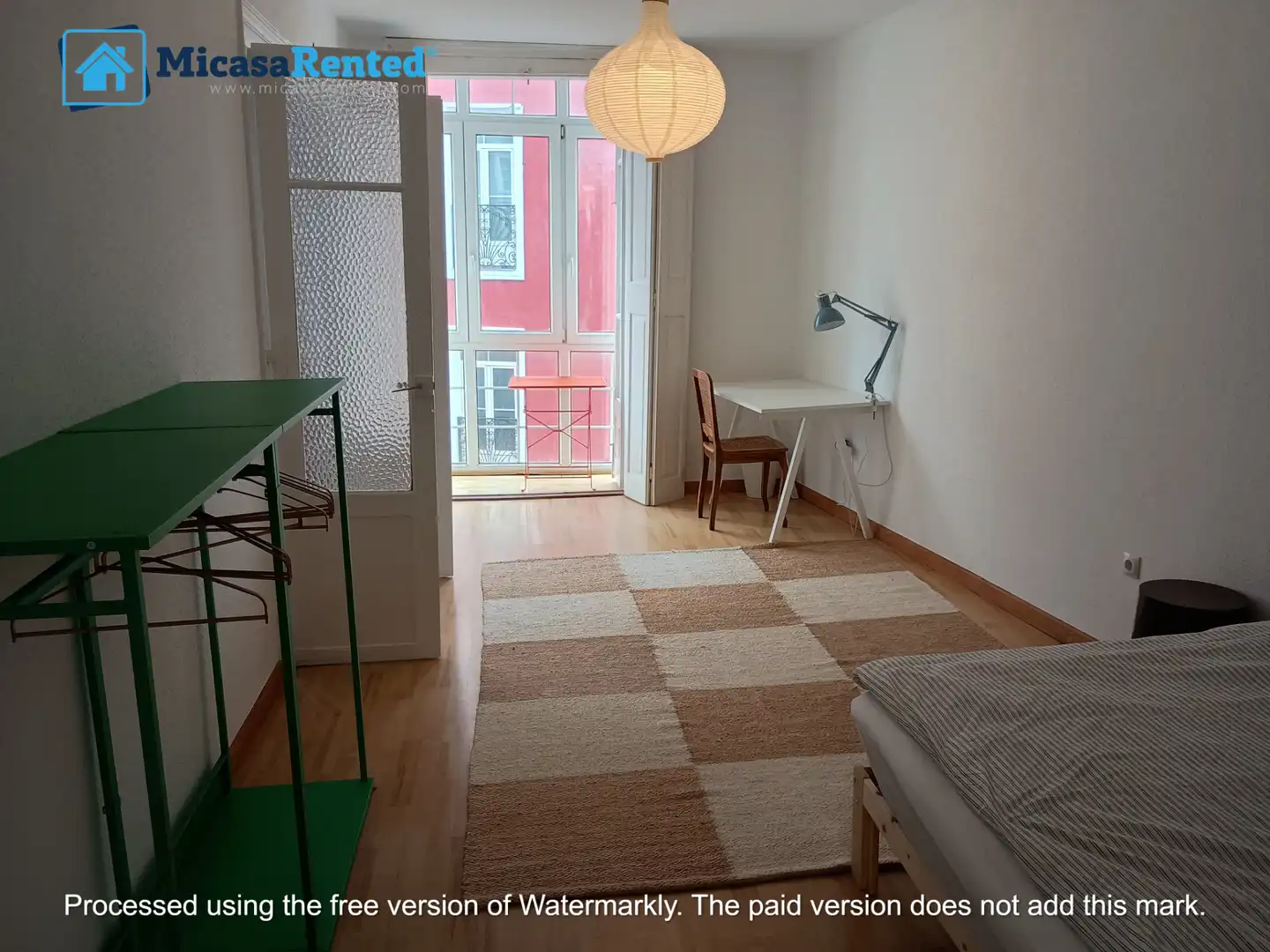 Schlafzimmer von Wohnung zur Miete in Santander mit Heizung, Abstellraum und Möbliert