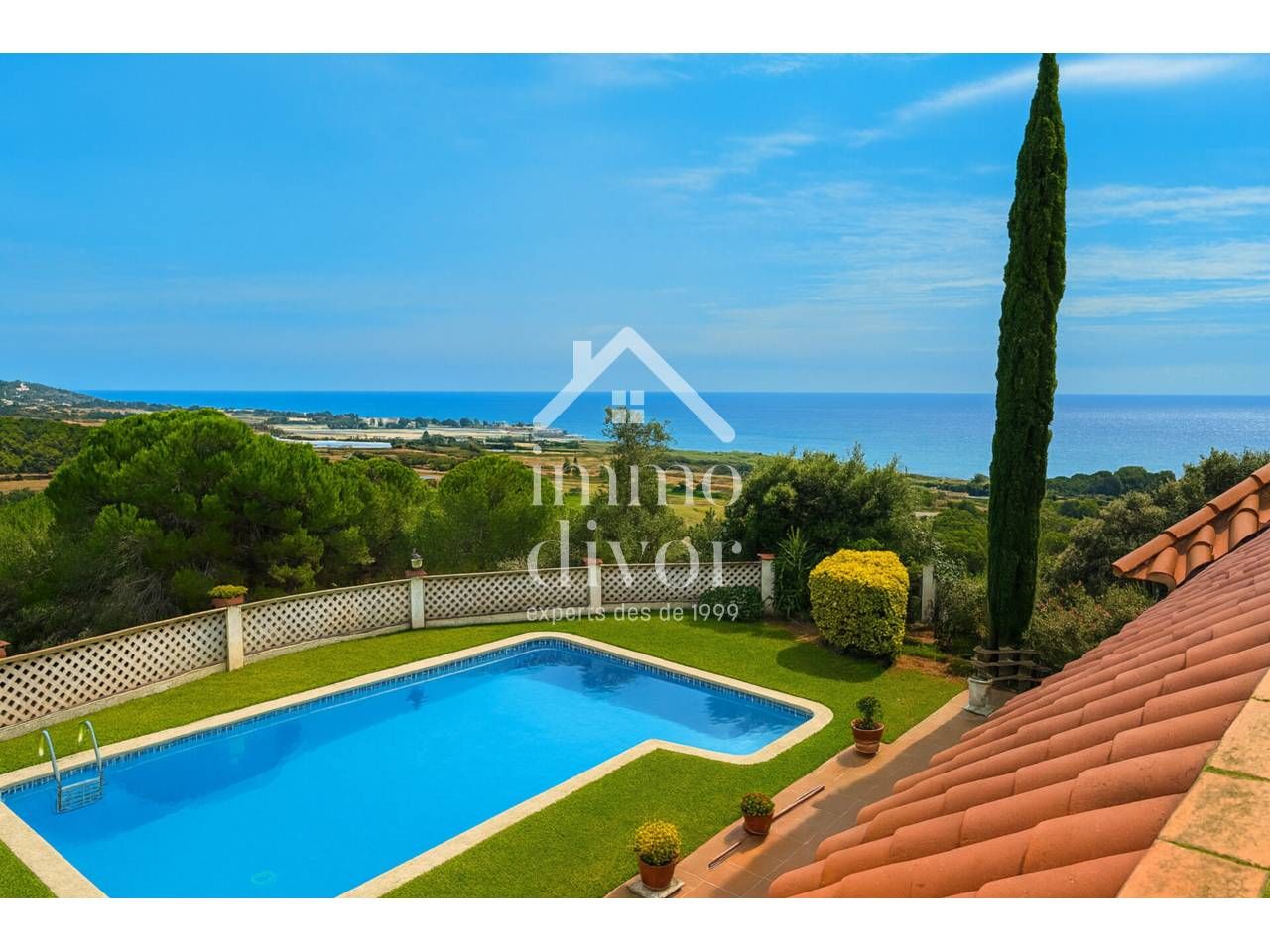 Jardí de Casa o xalet en venda en Mataró amb Aire condicionat, Jardí privat i Terrassa