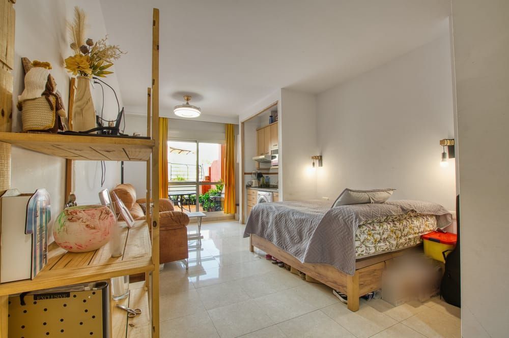 Bedroom of Study for sale in Rincón de la Victoria  with Air Conditioner and Community pool