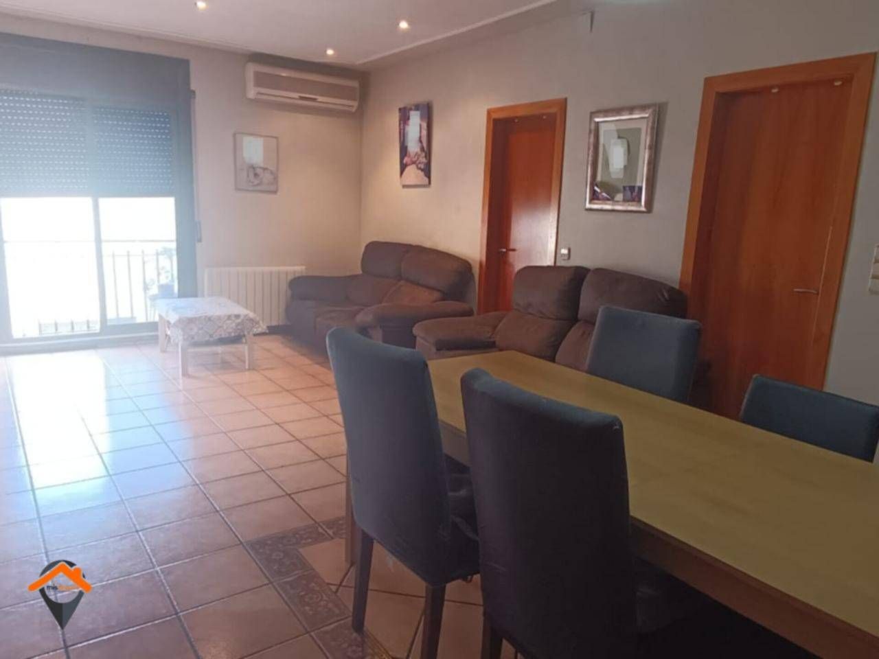 Living room of Flat for sale in Sabadell  with Air Conditioner, Heating and Terrace