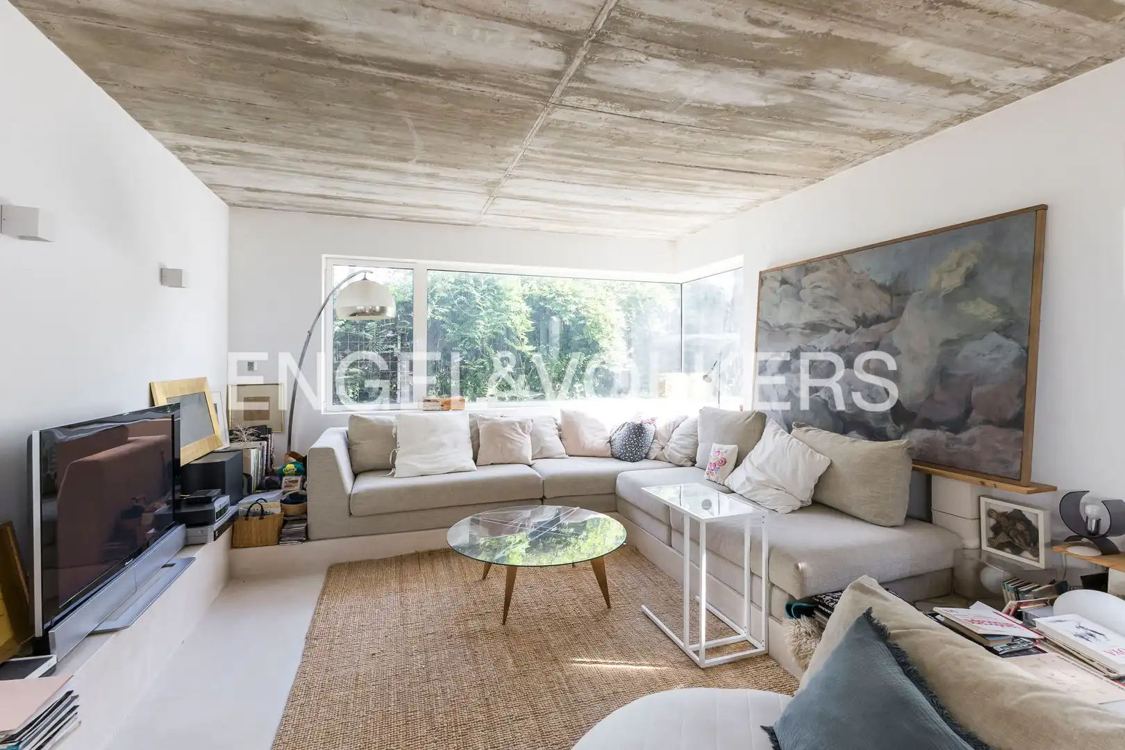 Sala de estar de Casa o chalet en venta en Torrelodones con Calefacción, Jardín privado y Terraza