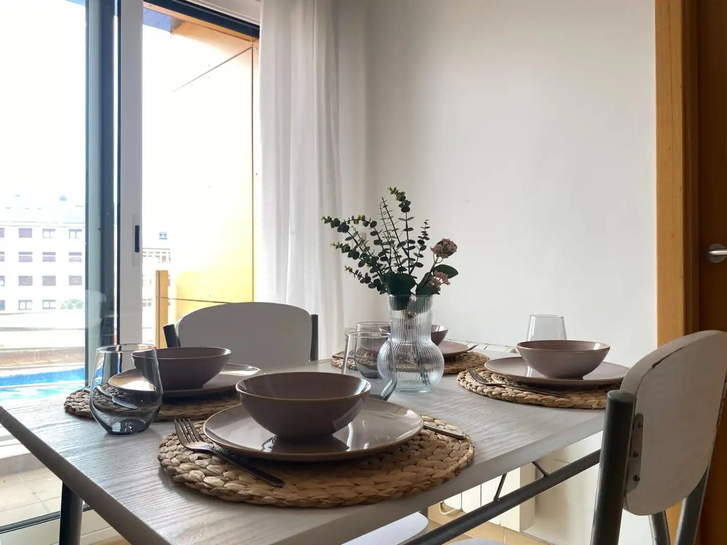 Dining room of Apartments for sale in Foz