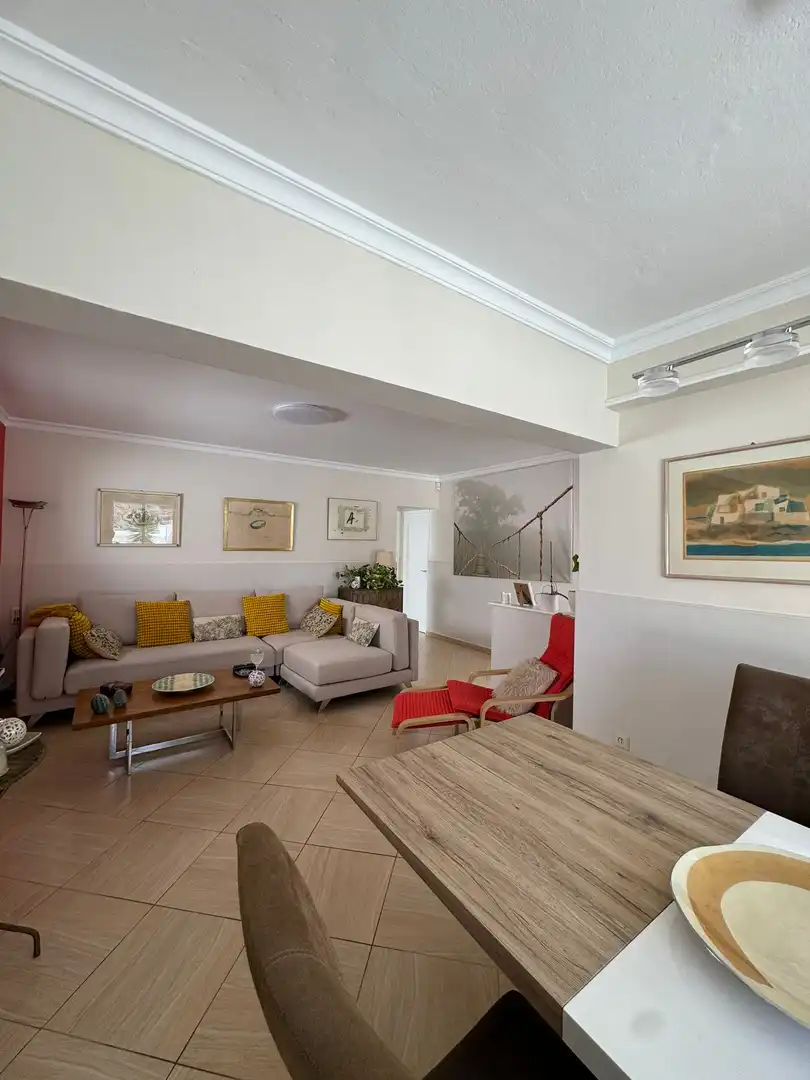 Sala de estar de Casa o chalet en venta en Mogán con Jardín privado, Trastero y Amueblado