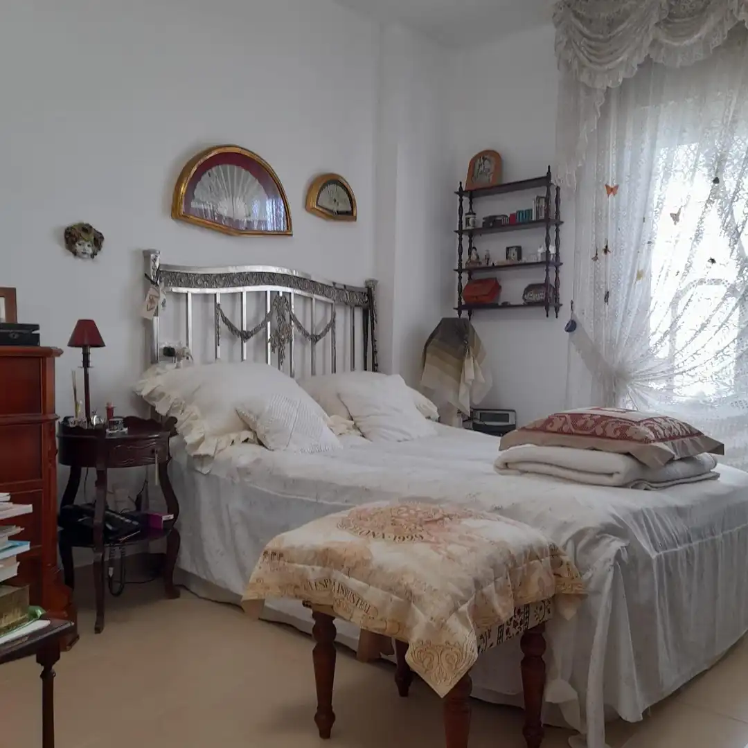 Bedroom of Apartments for sale in Málaga  with Air Conditioner, Private garden and Terrace