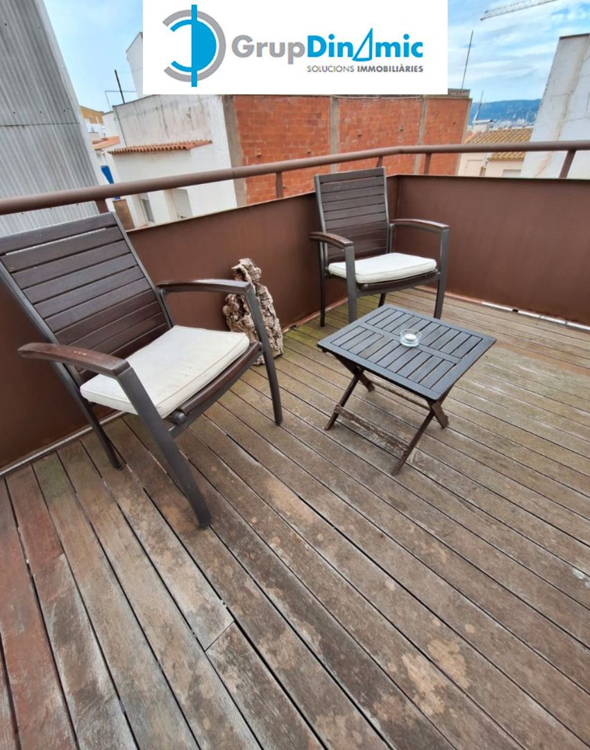 Terrace of Flat for sale in Palamós  with Air Conditioner, Heating and Parquet flooring