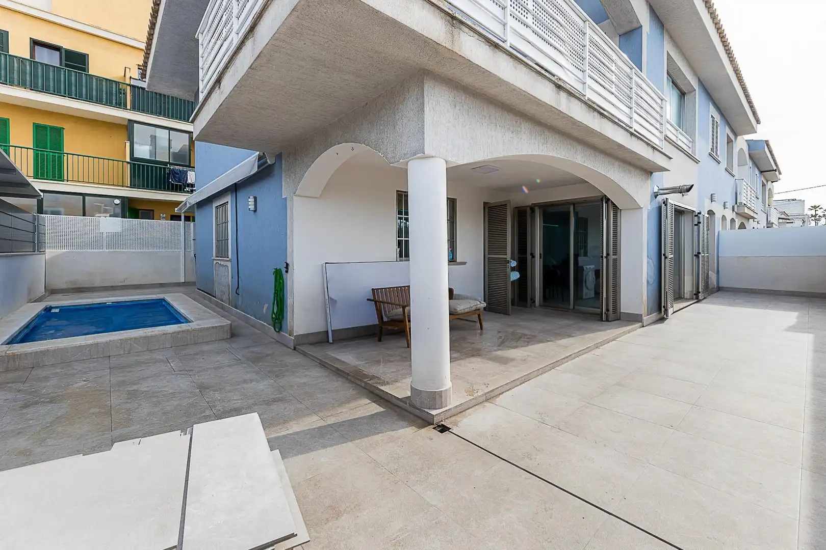 Exterior view of Ground floor for sale in  Palma de Mallorca  with Air Conditioner, Terrace and Swimming Pool