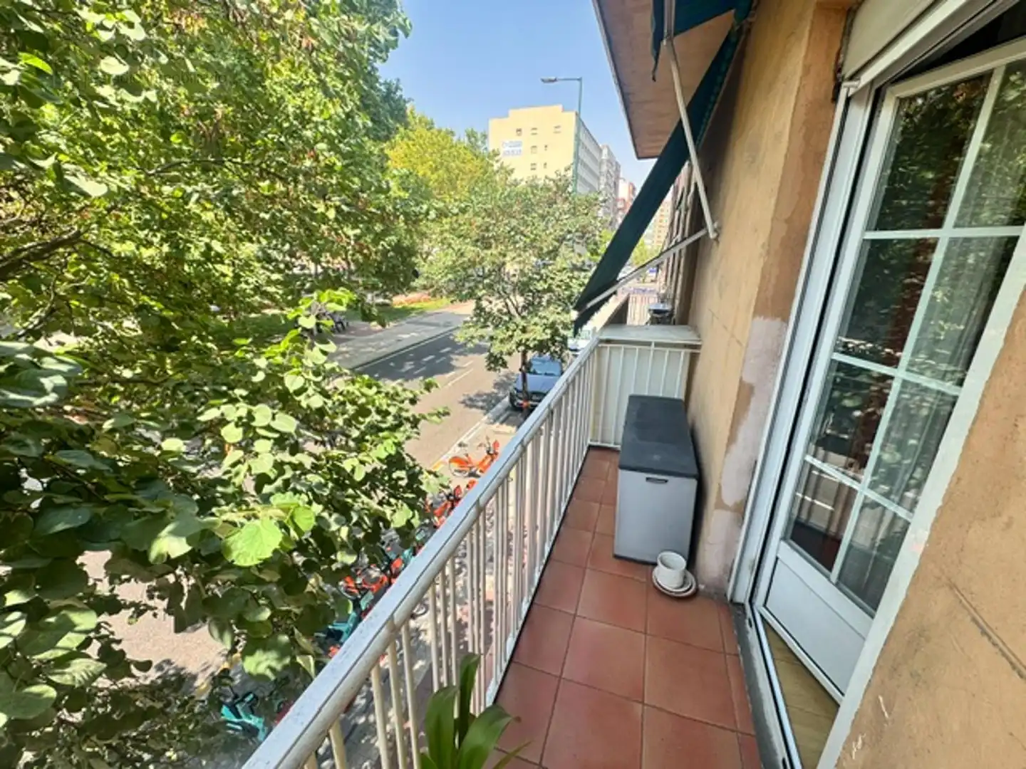 Balcony of Flat for sale in Valladolid  with Heating, Terrace and Furnished