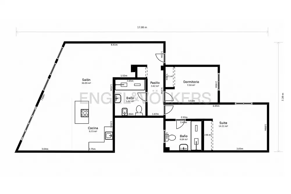 Appartement avec ascenseur à vendre à Plaza Canovas del Castillo, imagen 39