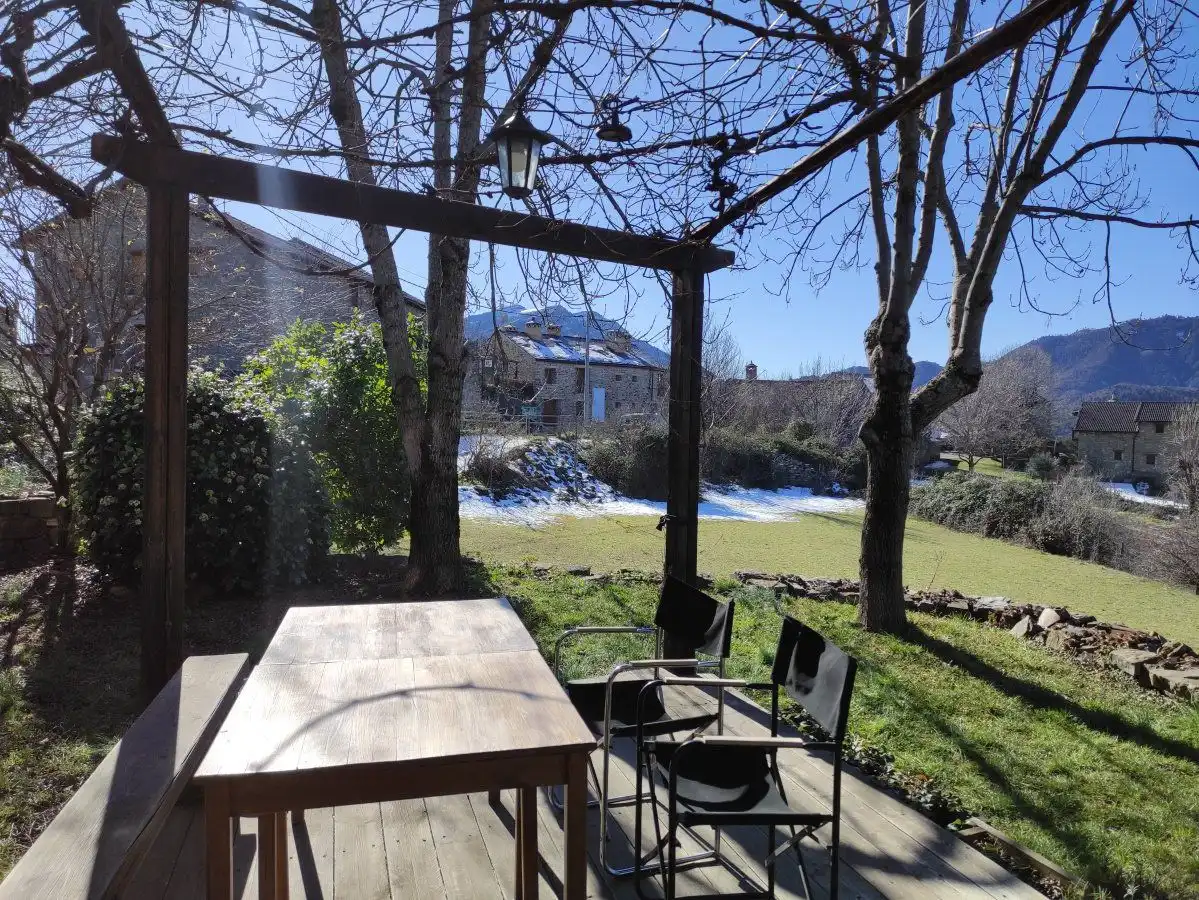 Terrassa de Casa o xalet en venda en Fanlo amb Calefacció, Jardí privat i Terrassa