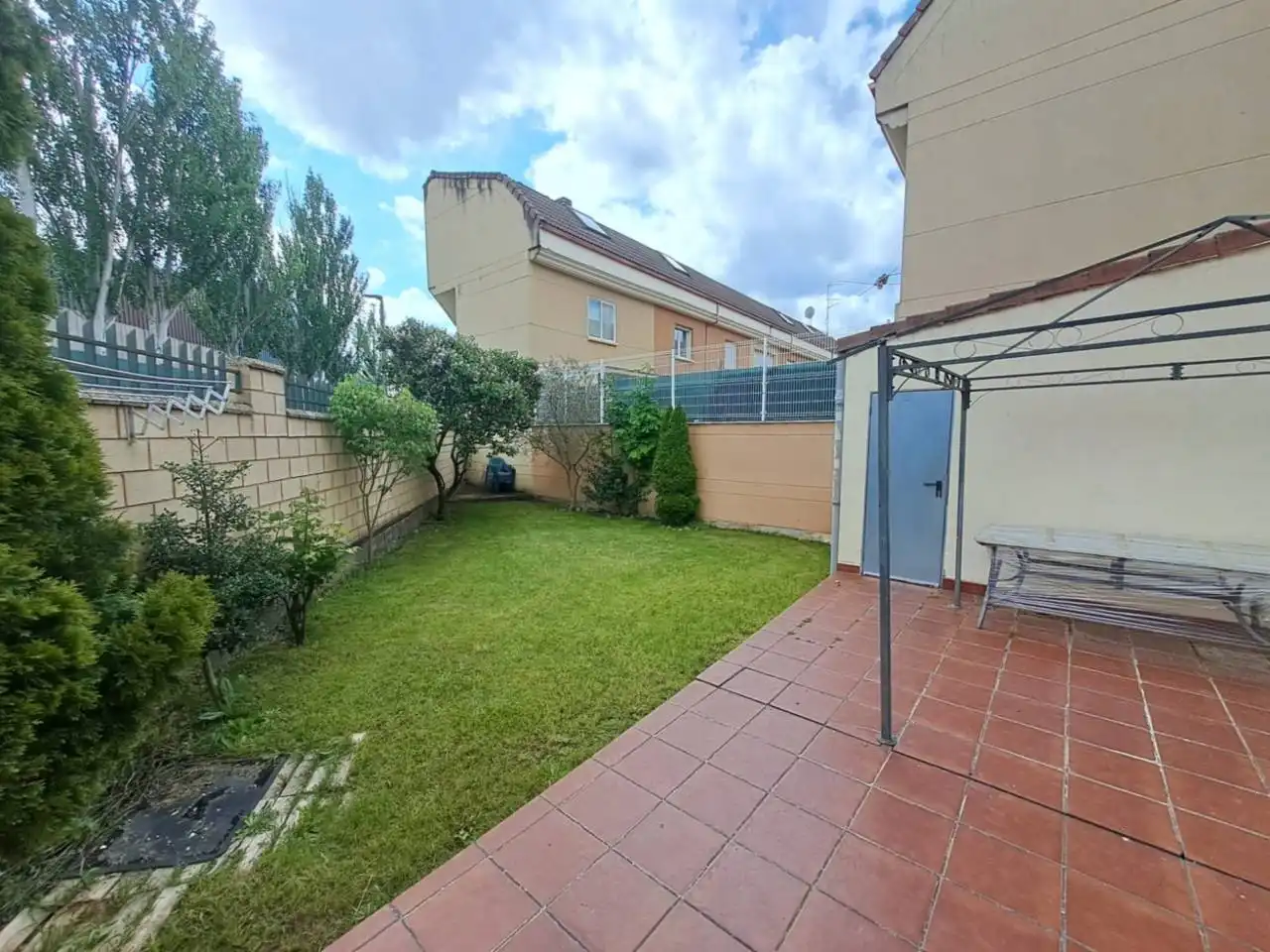 Garden of Flat for sale in Burgos  with Heating, Private garden and Parquet flooring
