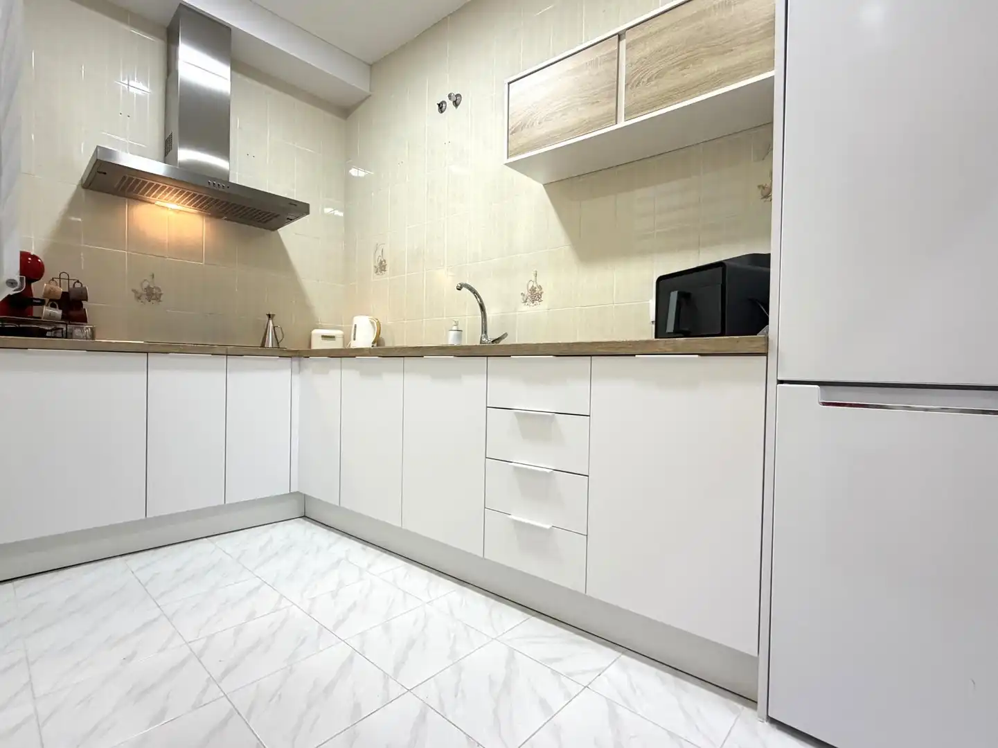 Cuina de Casa o xalet de lloguer en Don Benito amb Aire condicionat, Terrassa i Moblat