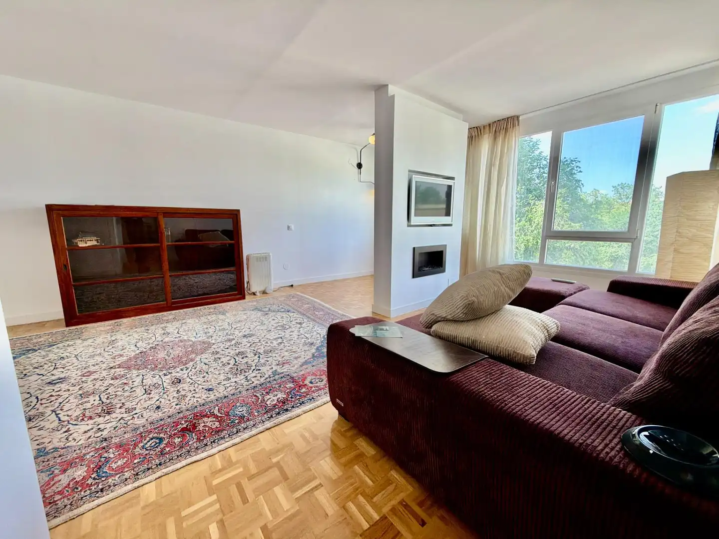 Living room of Flat for sale in Alcalá de Henares  with Heating and Furnished