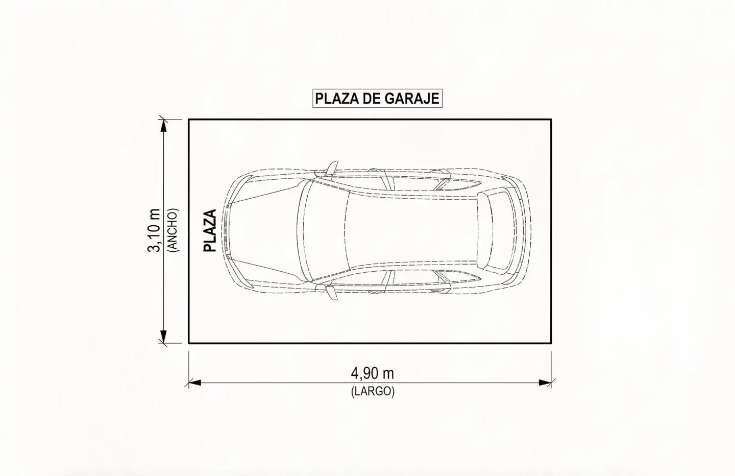 Parkplatz zum Verkauf in calle de València, imagen 5