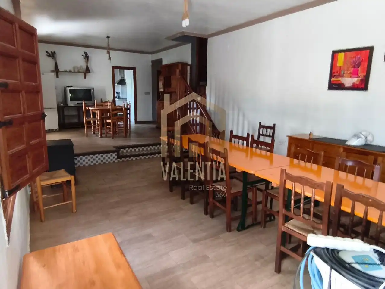 Esszimmer von Country house zum Verkauf in Alborache mit Heizung, Privatgarten und Terrasse