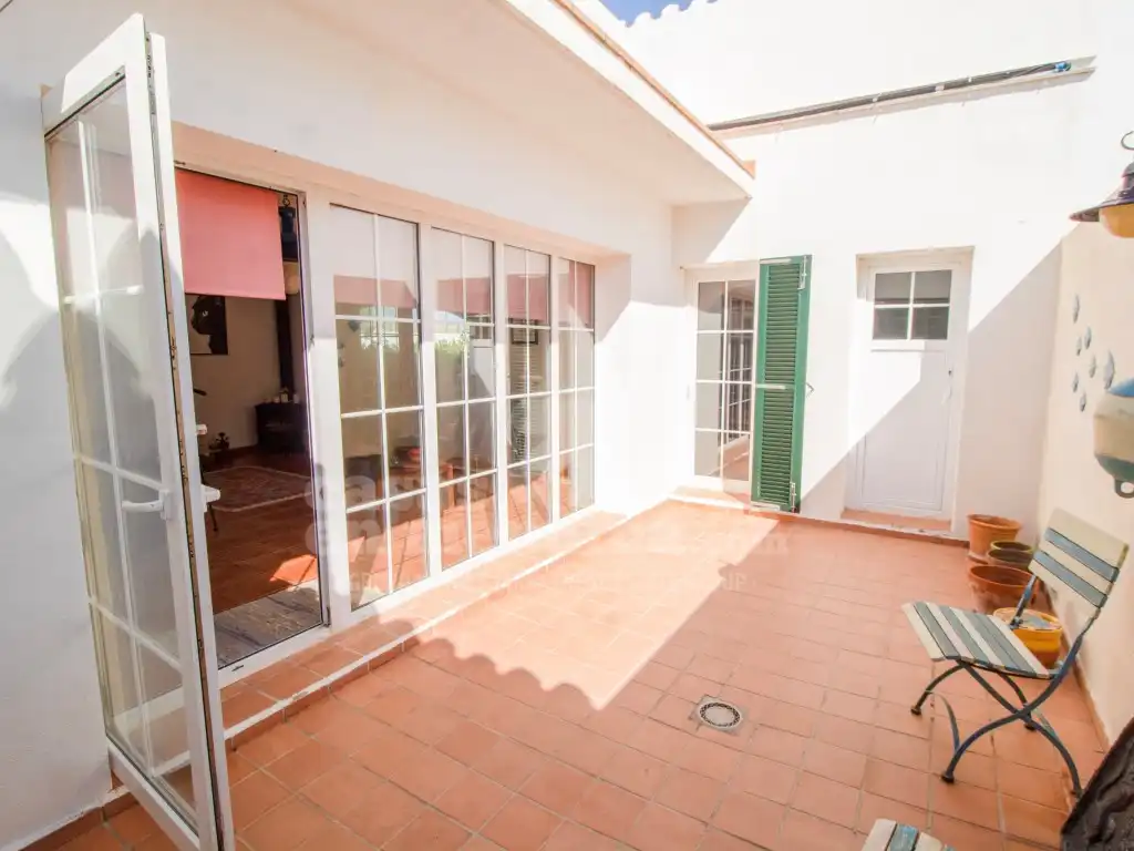 Terrace of Houses for sale in Maó - Mahón  with Air Conditioner, Private garden and Swimming Pool
