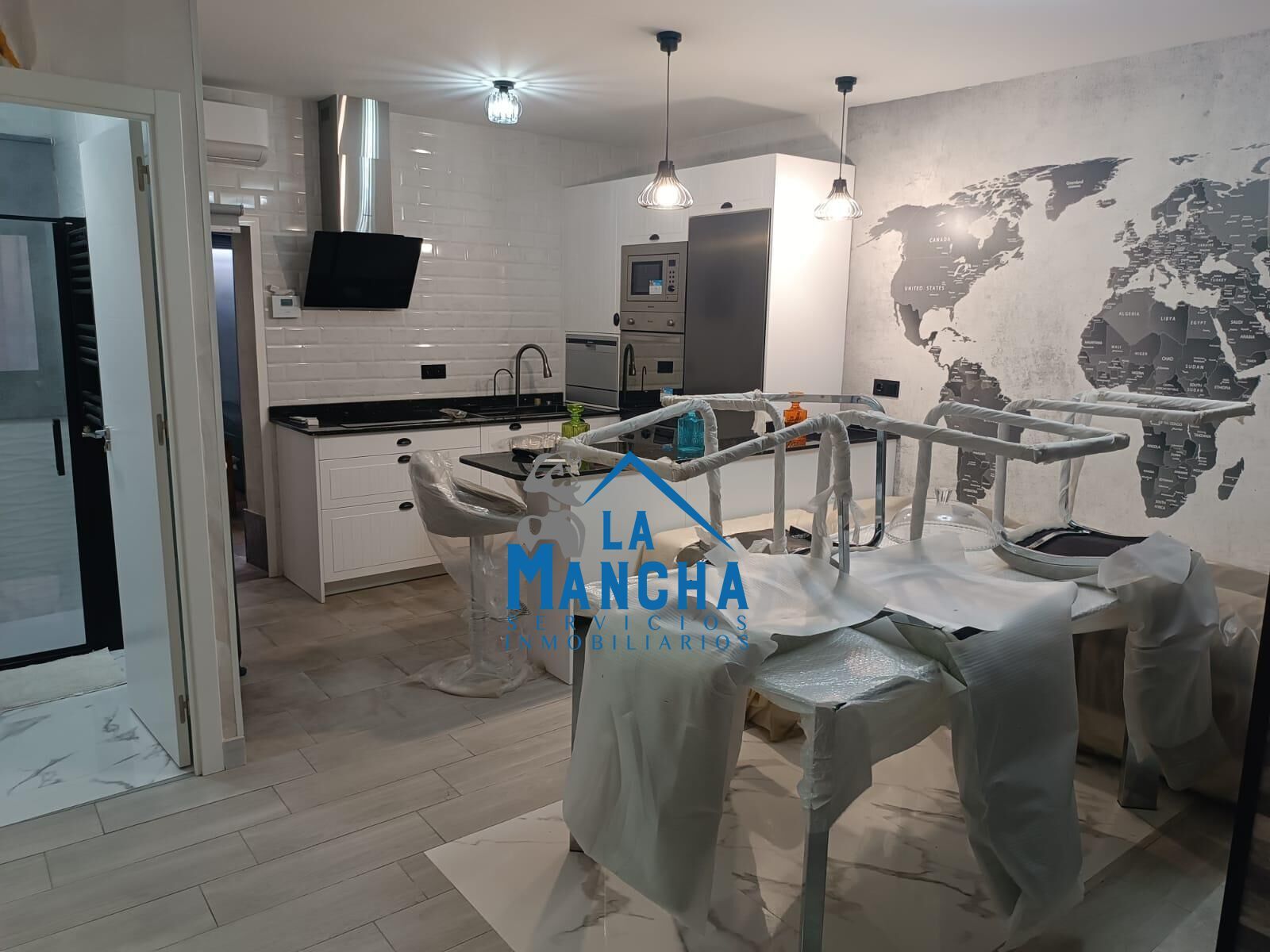 Kitchen of House or chalet for sale in  Albacete Capital  with Air Conditioner, Heating and Private garden