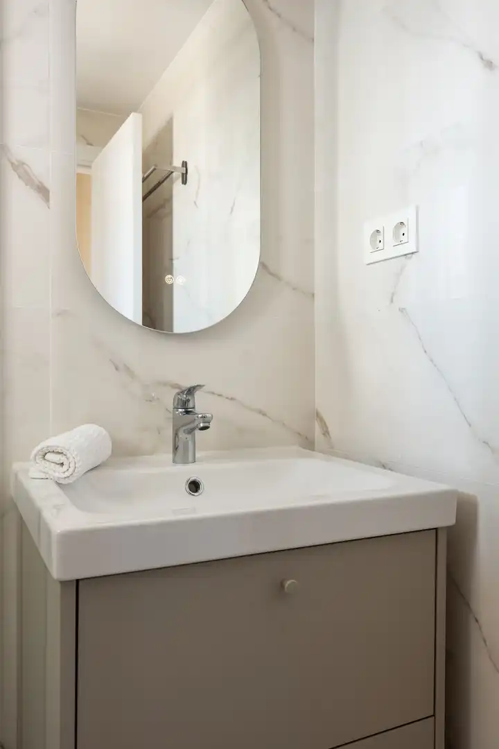 Baño de Ático en venta en Mijas con Terraza y Amueblado