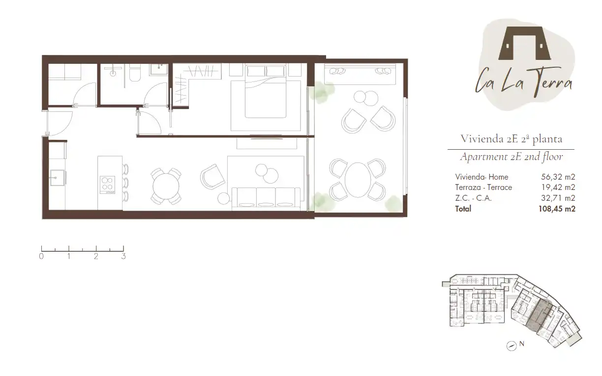 Apartamento en venta en Cullera con Aire acondicionado, Calefacción y Terraza