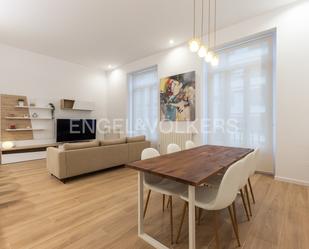 Living room of Apartment to rent in  Valencia Capital  with Air Conditioner, Heating and Parquet flooring