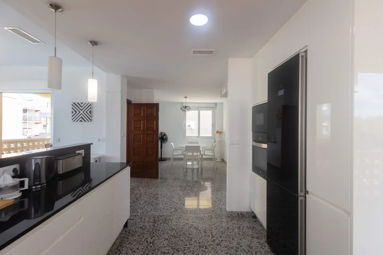 Kitchen of Houses for sale in Gandia  with Air Conditioner, Terrace and Storage room