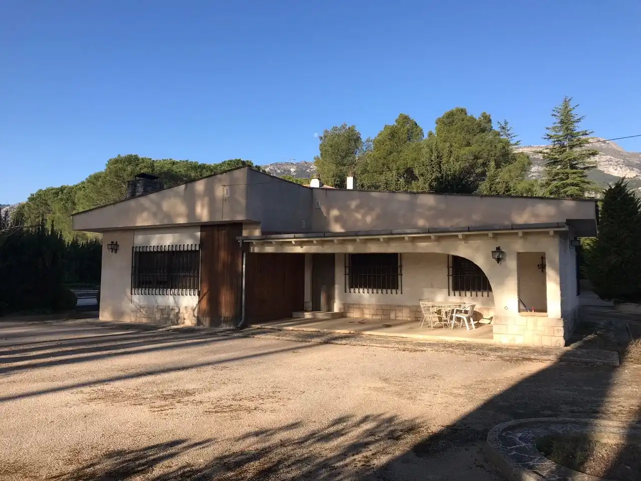 Außenansicht von Country house zum Verkauf in Muro de Alcoy mit Klimaanlage, Heizung und Privatgarten